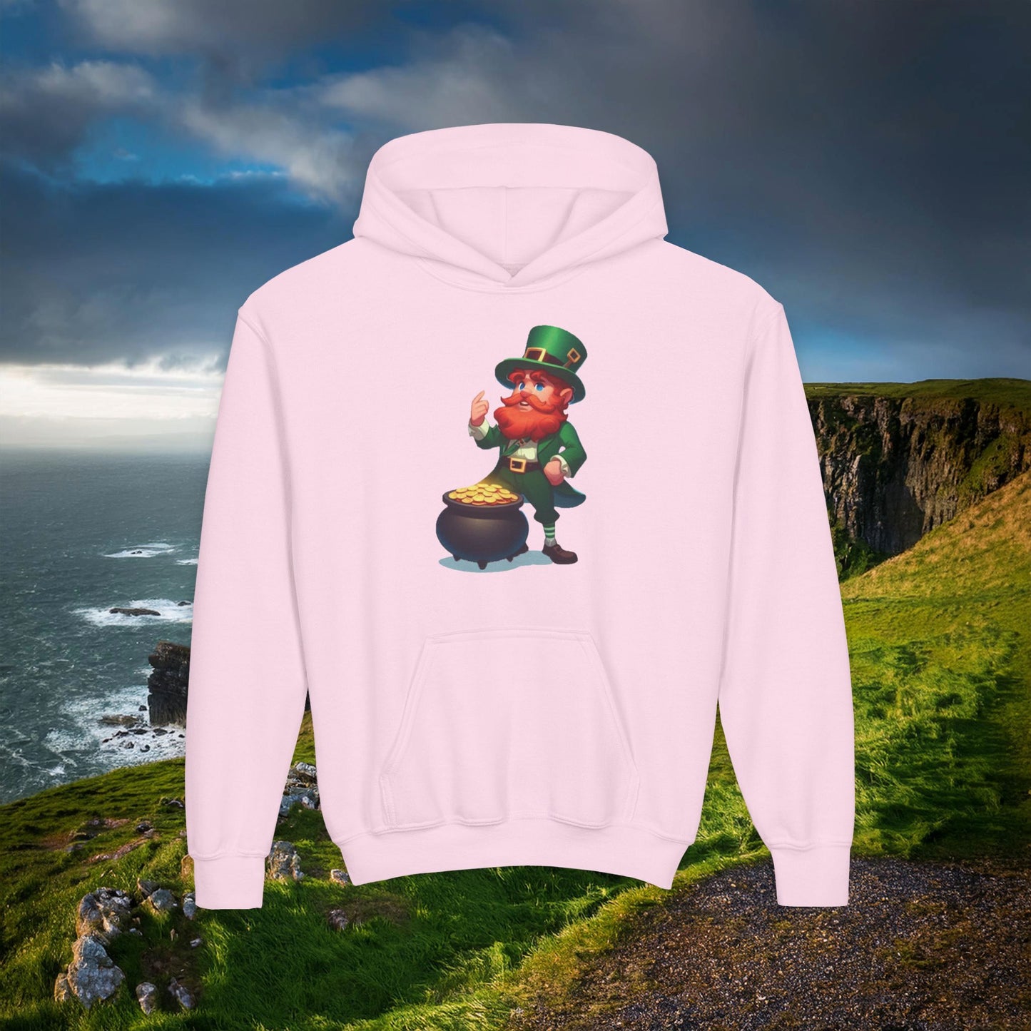 Leprechaun Youth Hoodie