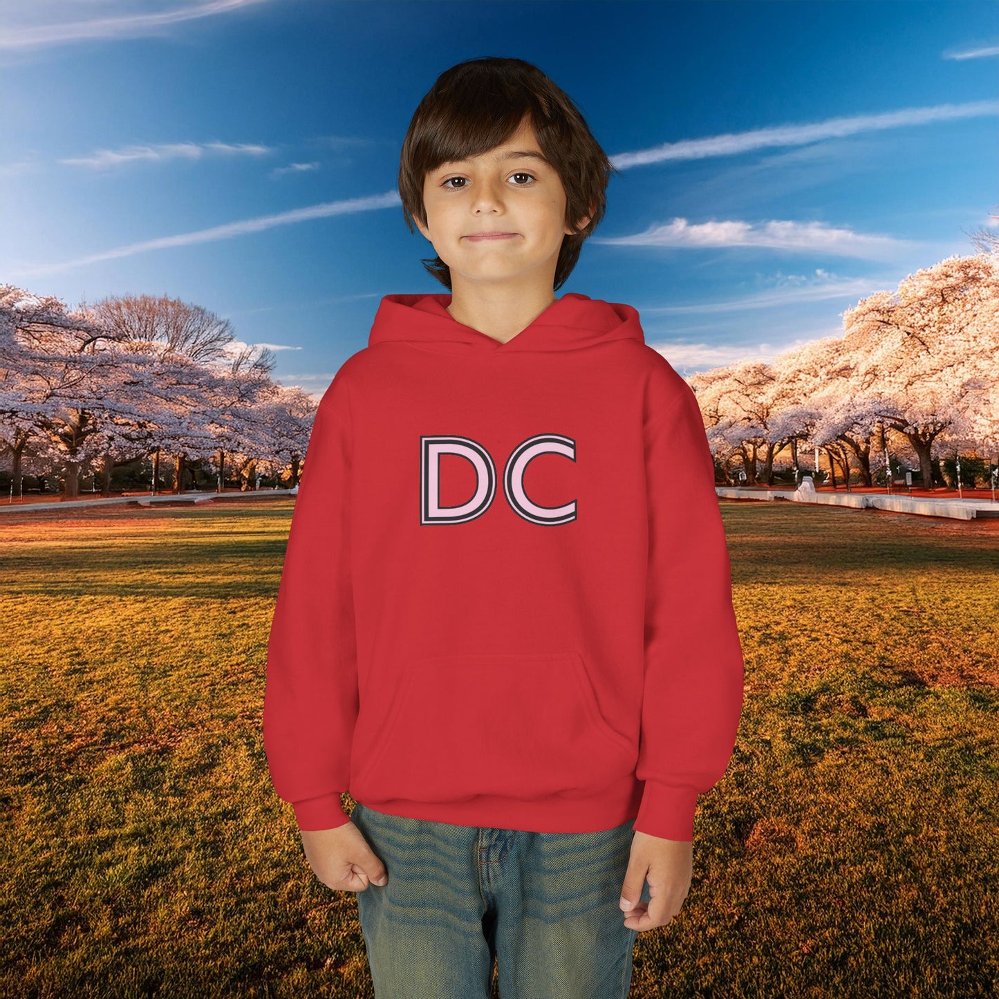 DC United Cherry Blossom Youth Hoodie