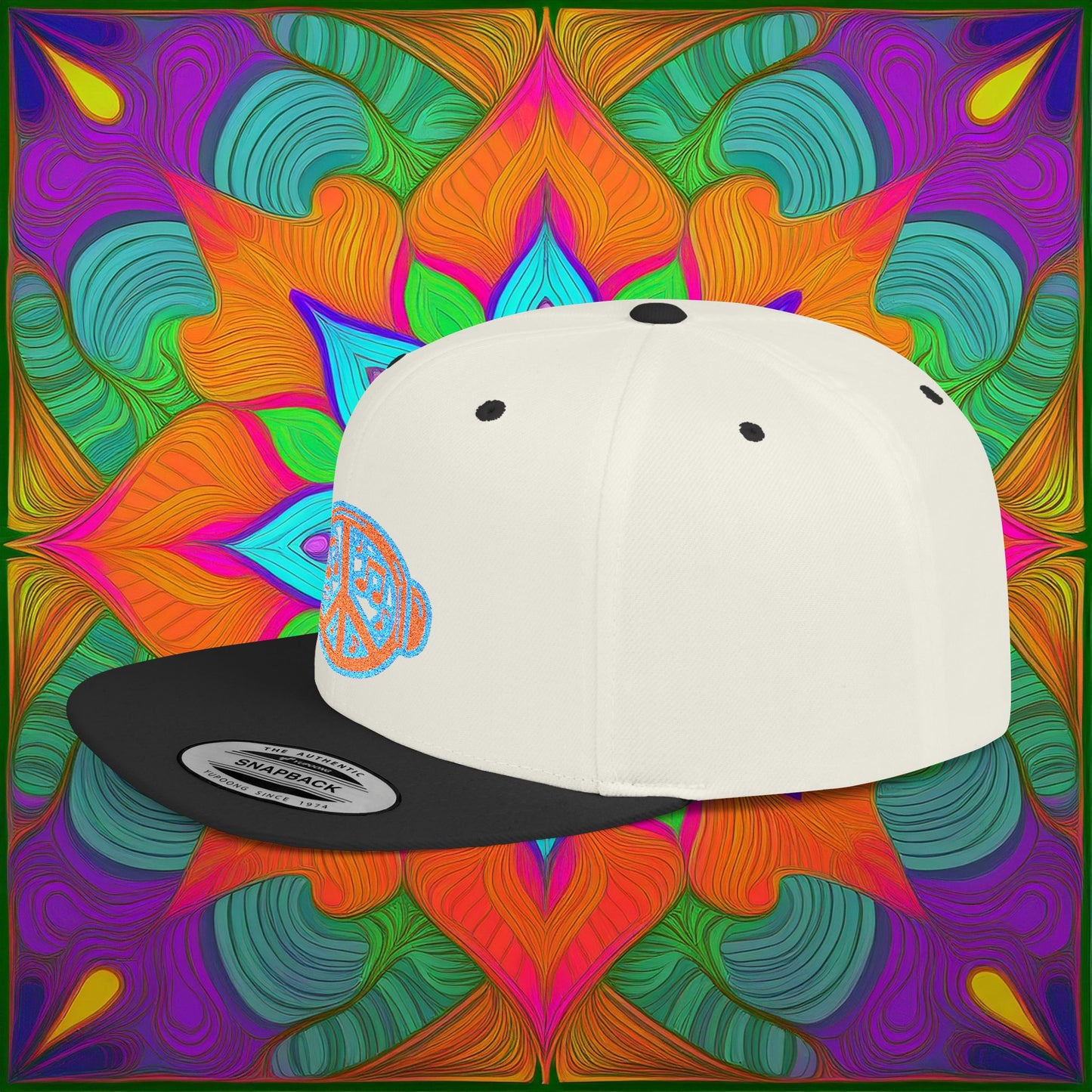 Beats Peace Logo Flat Bill Snapback