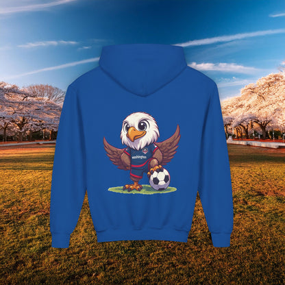 Washington Spirit Red/Blue Design Youth Hoodie