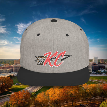 Kansas City KC Flat Bill Snapback