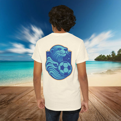 Sea Otter Soccer Logo Tee