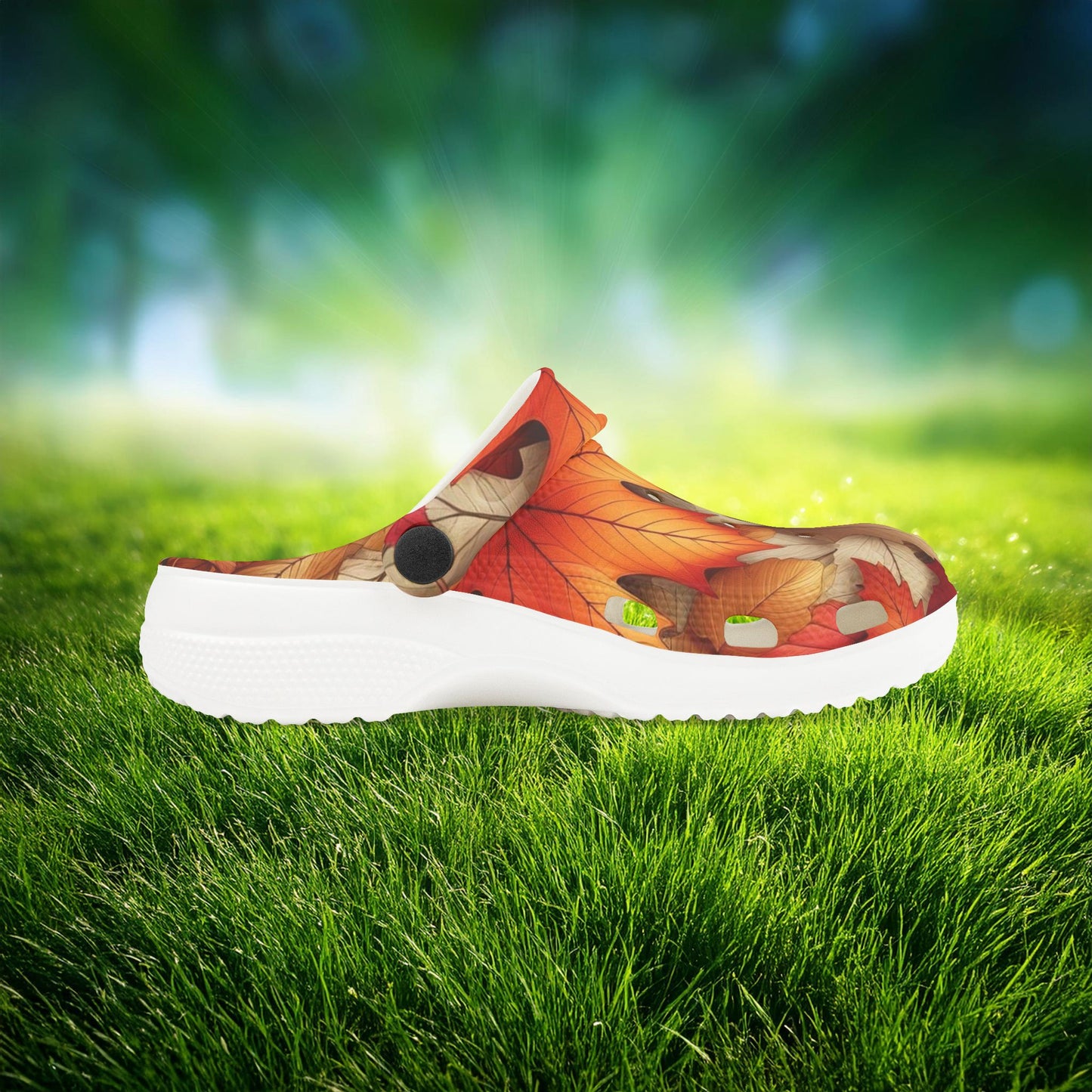 Autumn Leaves Kid's Foam Clogs