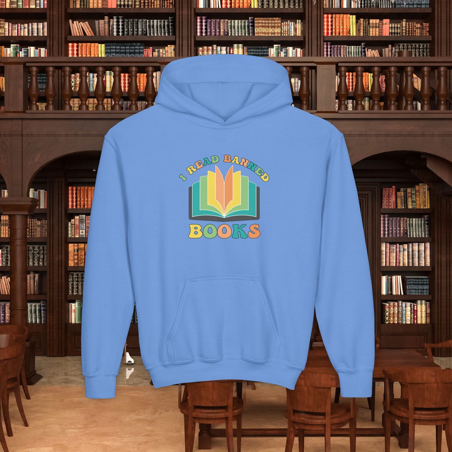 I Read Banned Books Youth Hoodie