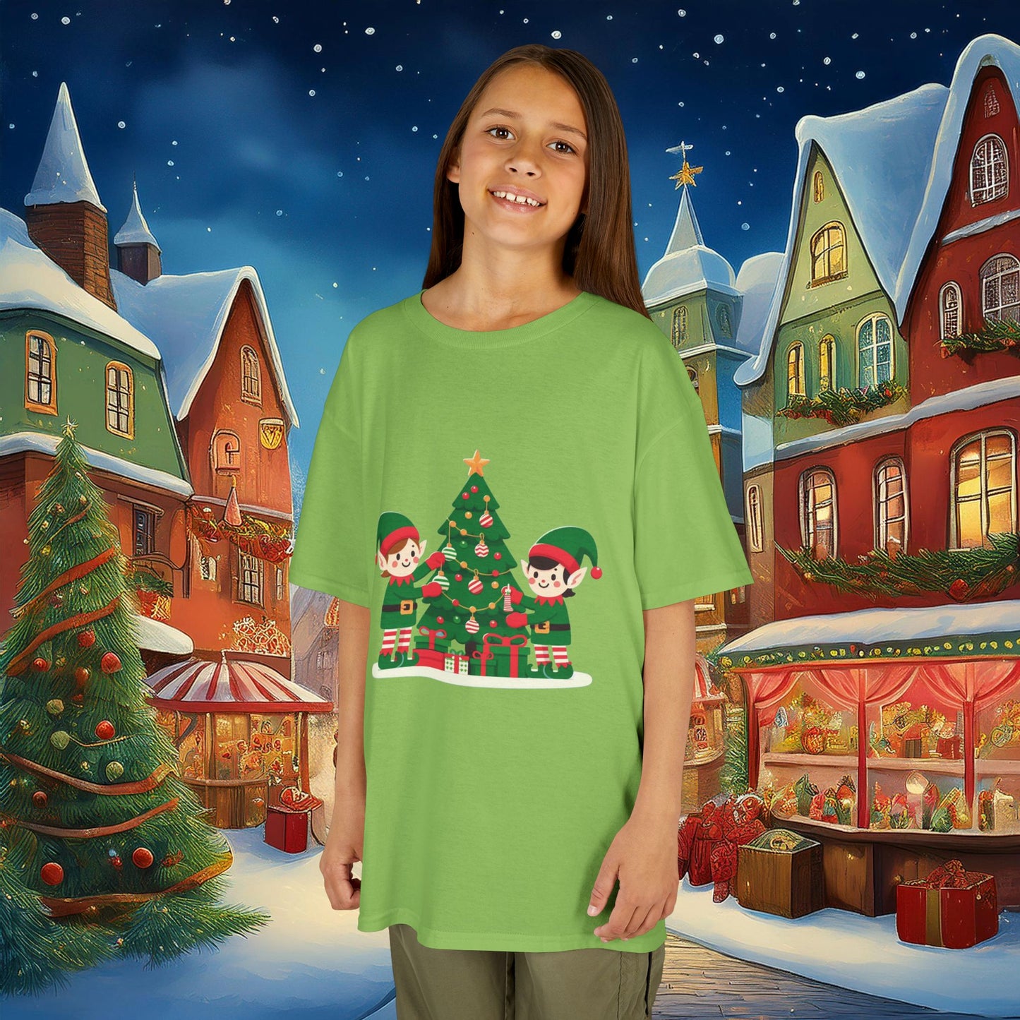 Christmas Elves Kids Tee