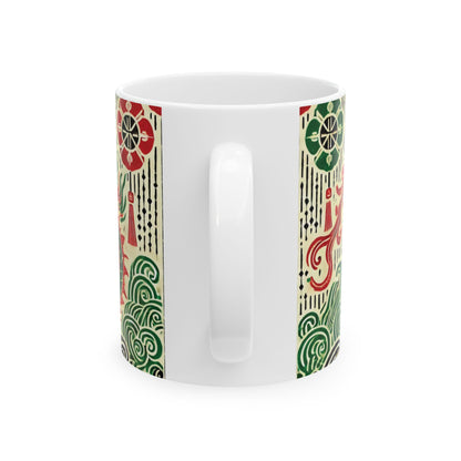 Dragon Dance Ceramic Mugs (11oz\15oz)