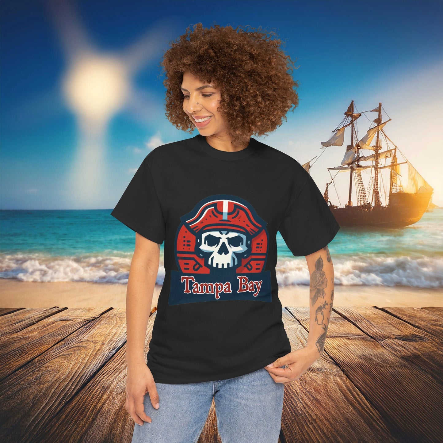 Tampa Bay Football Logo Tee