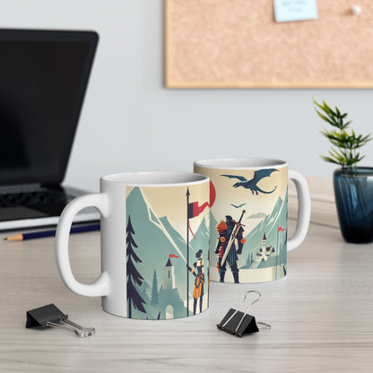 Frostback Mountains Ceramic Mugs (11oz\15oz)