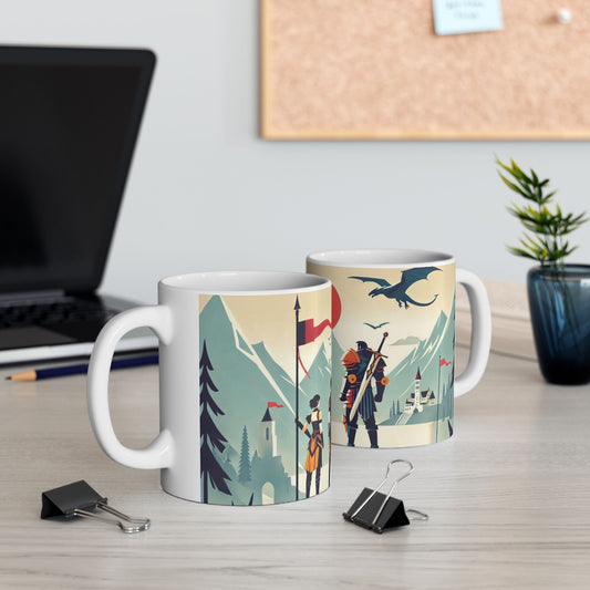 Frostback Mountains Ceramic Mugs (11oz\15oz)