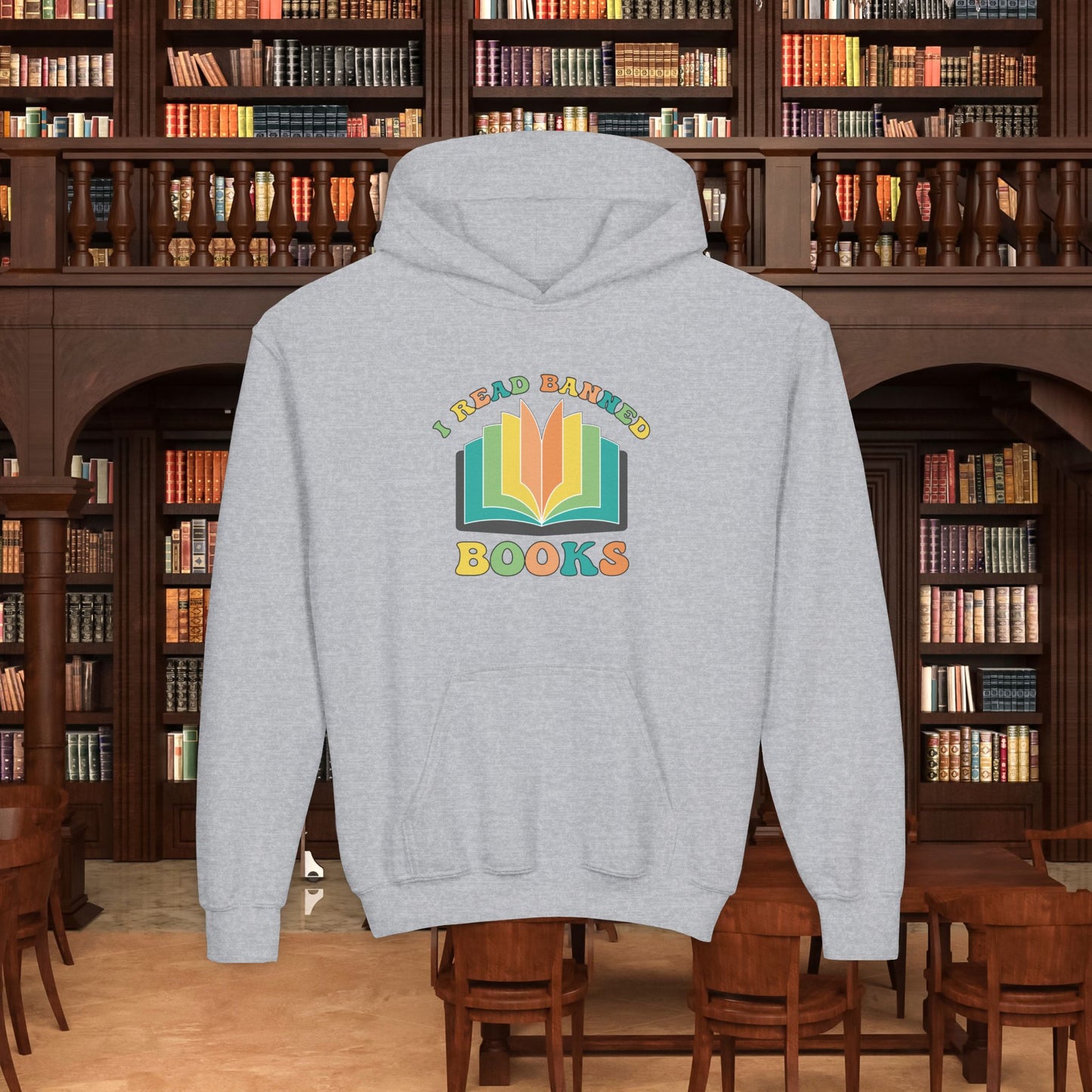 I Read Banned Books Youth Hoodie