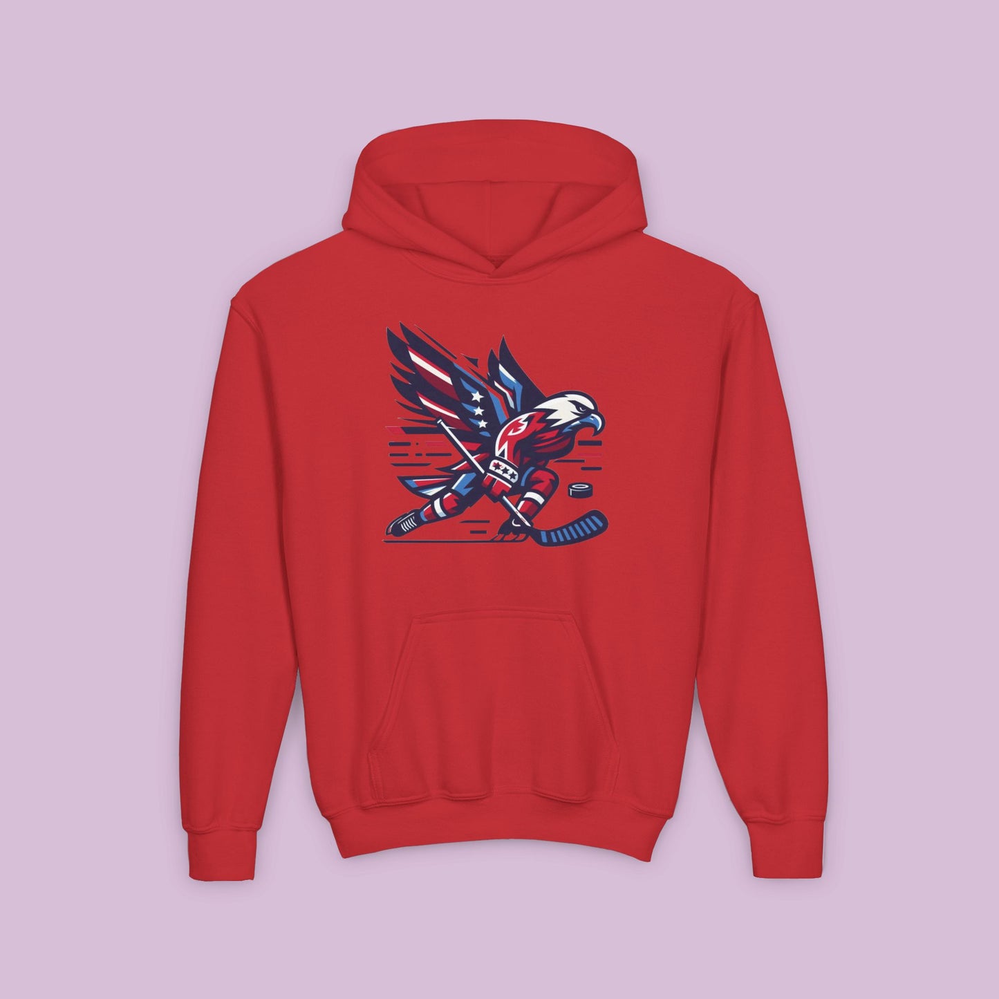 Washington Hockey Eagle Youth Hoodie