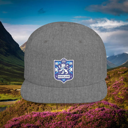 Scotland Crest Flat Bill Snapback