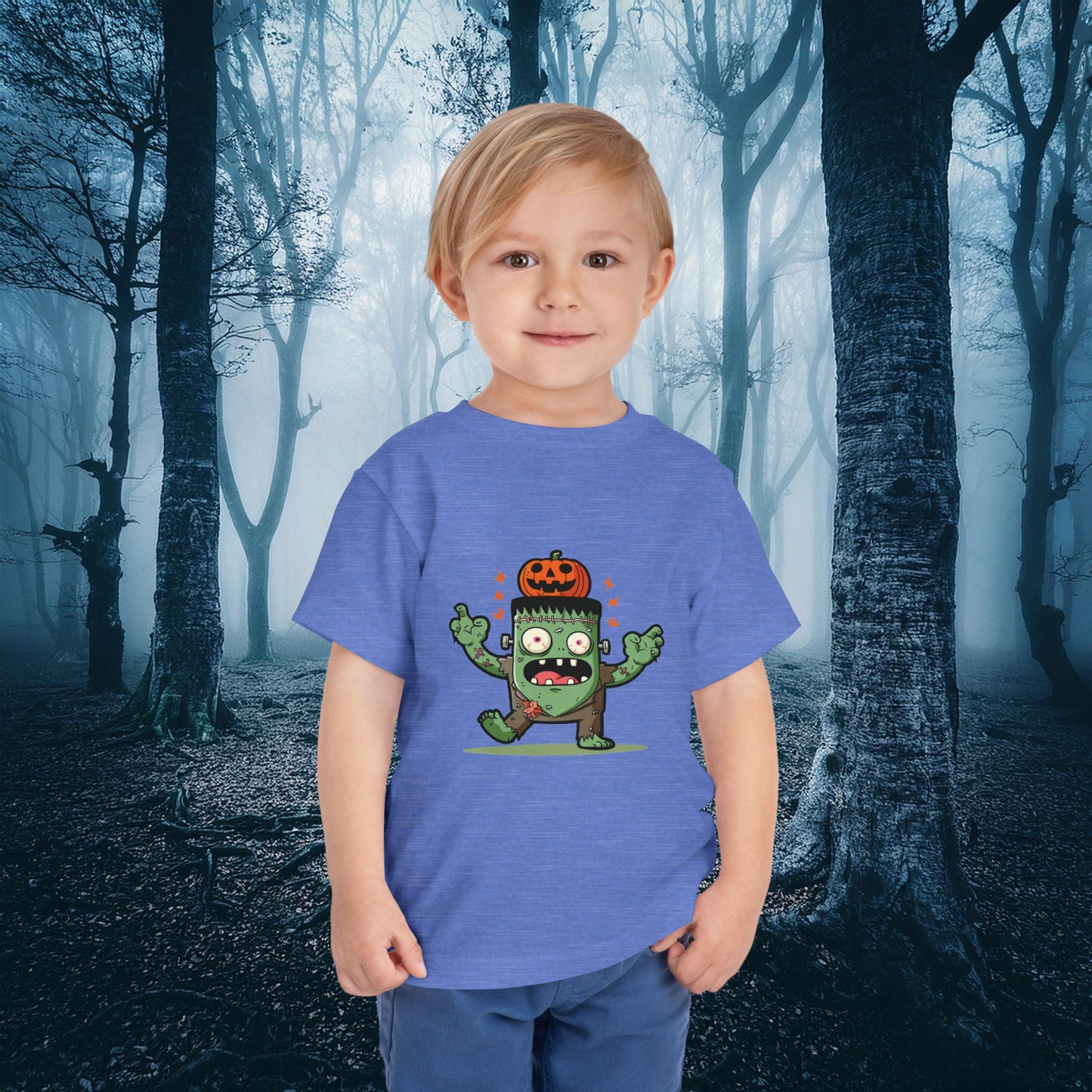 Little Frankenstein's Monster Toddler Tee