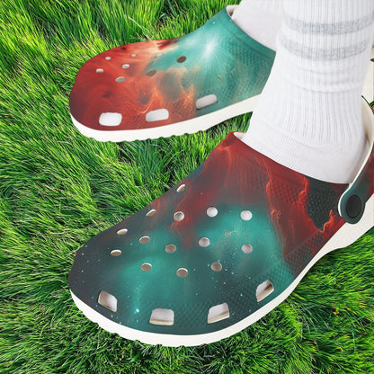 Liverpool Red Galaxy Foam Clogs