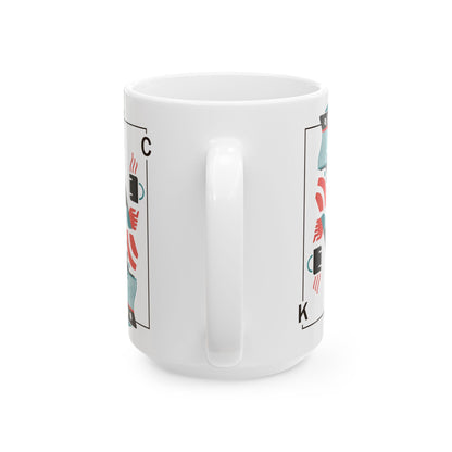 King of Coffee Ceramic Mug (11oz, 15oz)