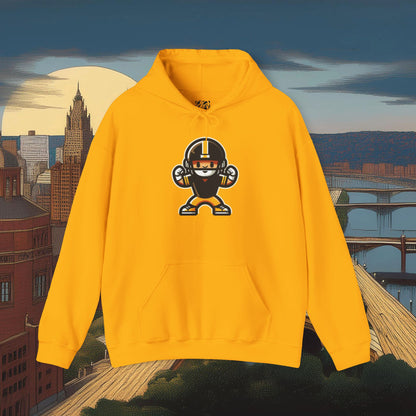 Mini Pittsburgh Football Player Hoodie