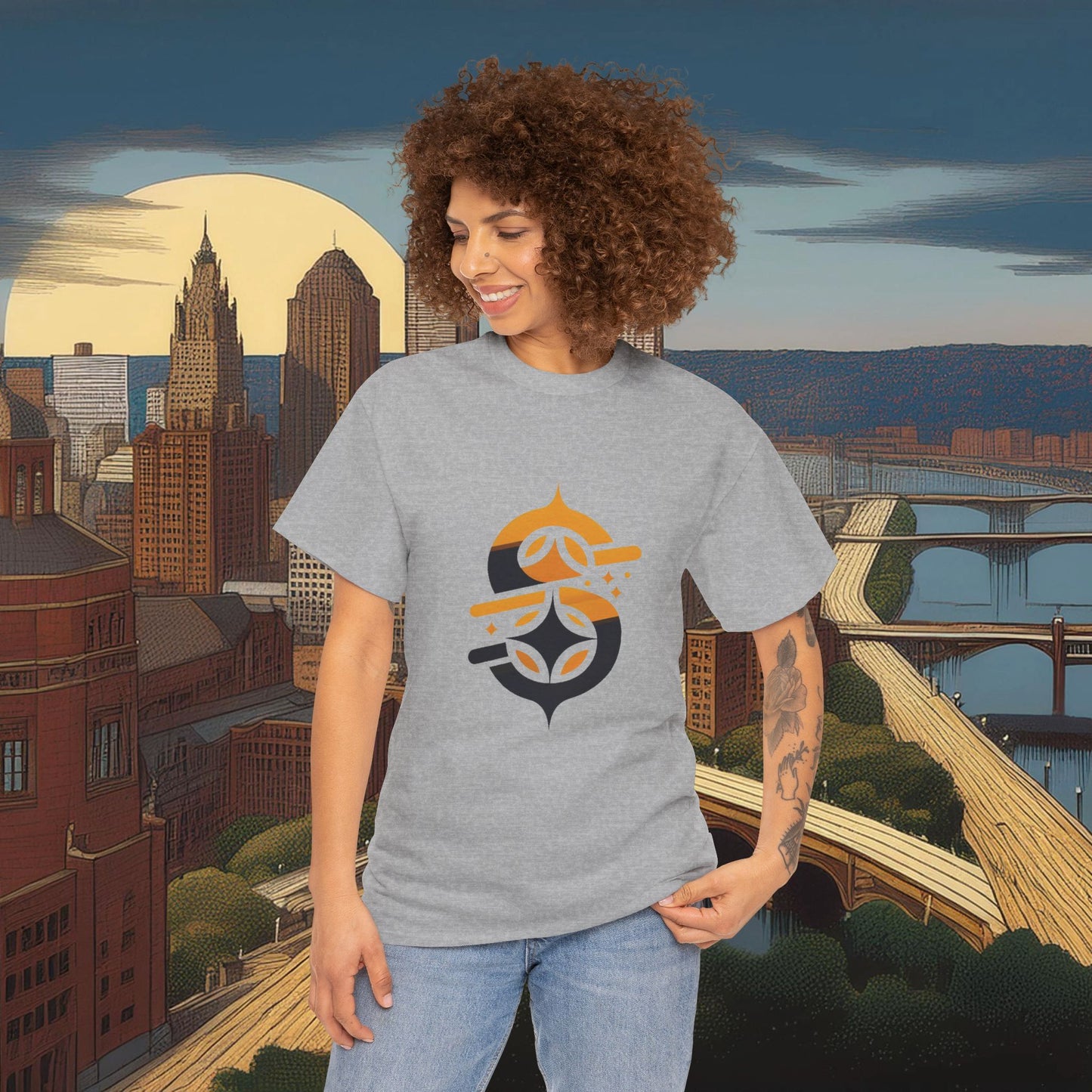 Pittsburgh Football Logo Tee