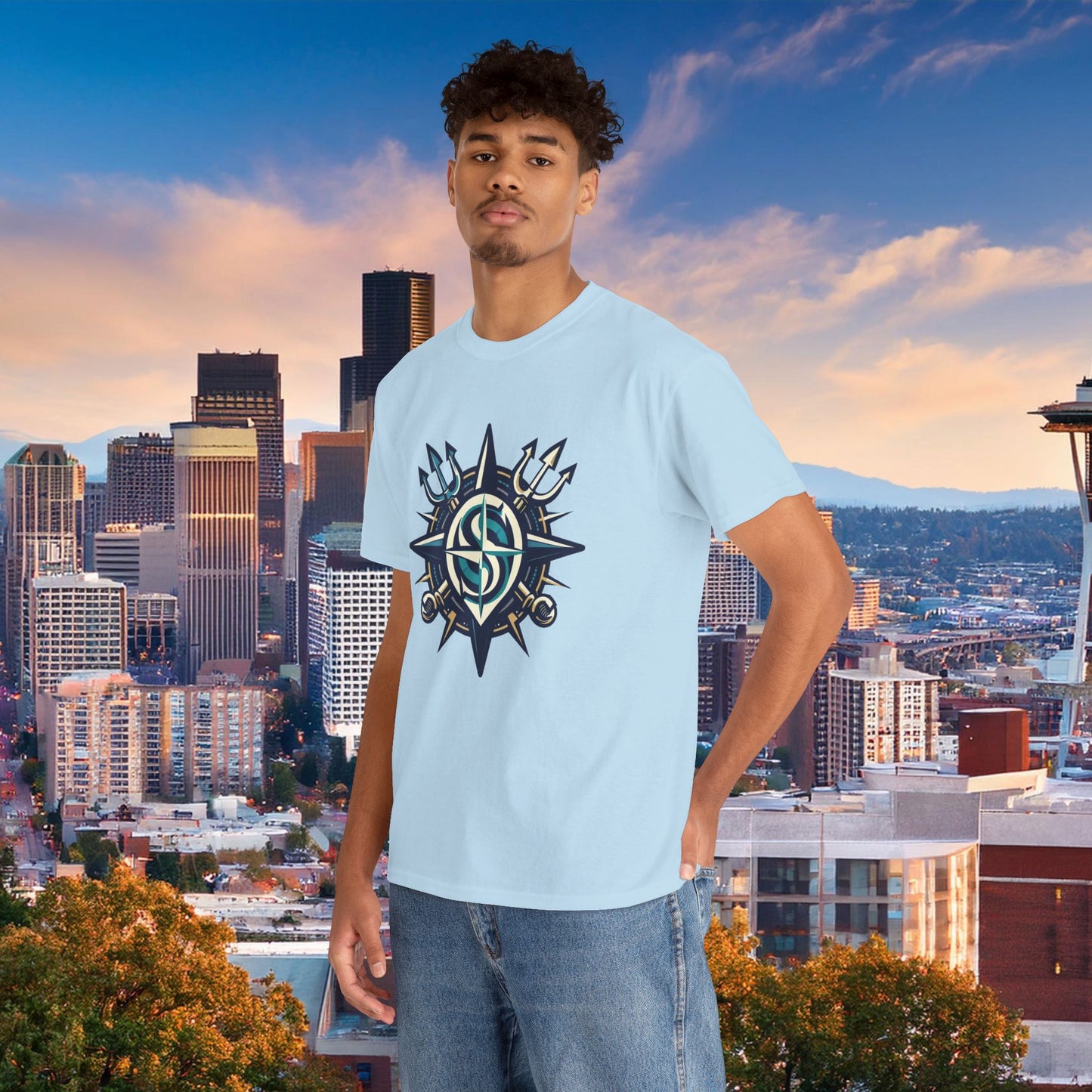 Seattle Baseball Crest Tee