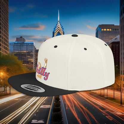 Philly Rocky Statue Flat Bill Snapback