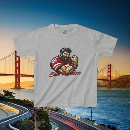 San Francisco Football Fan Kids Tee