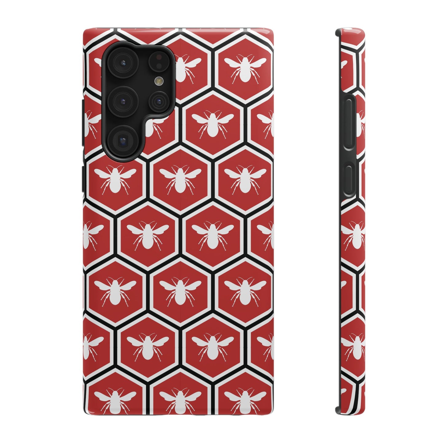 Honeycomb Bee Impact-Resistant Phone Case