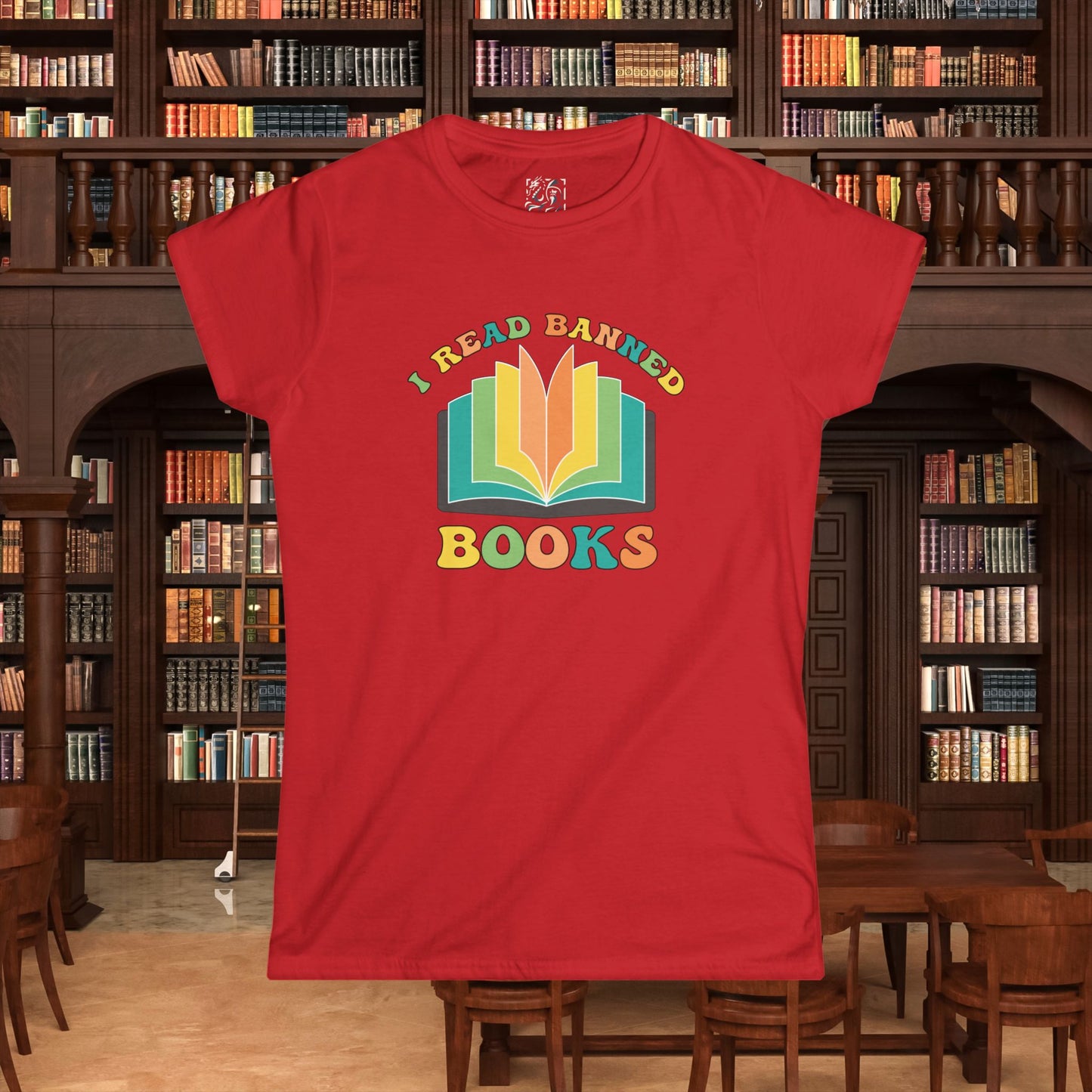 I Read Banned Books Women's Softstyle Tee