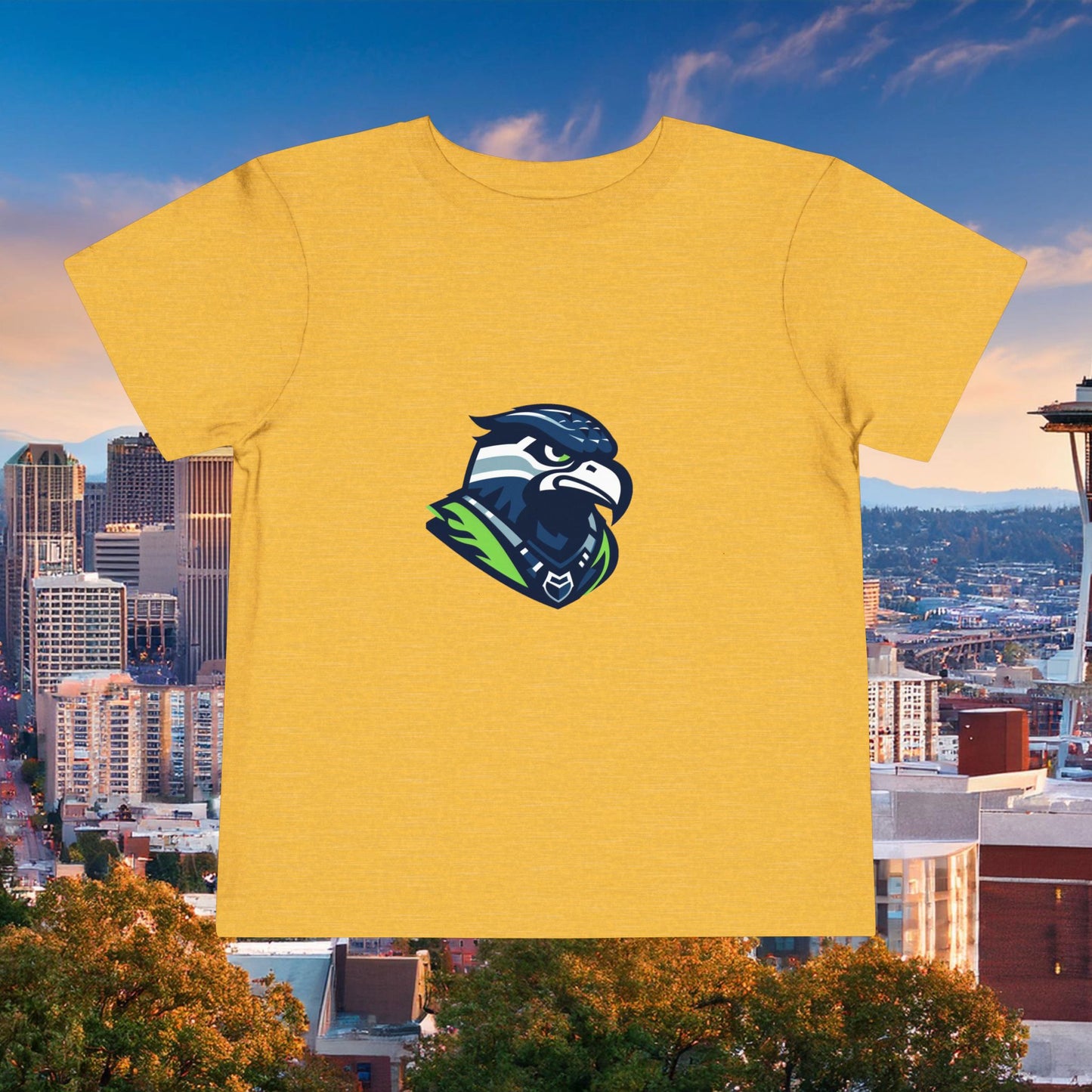 Seattle Football Crest Toddler Tee