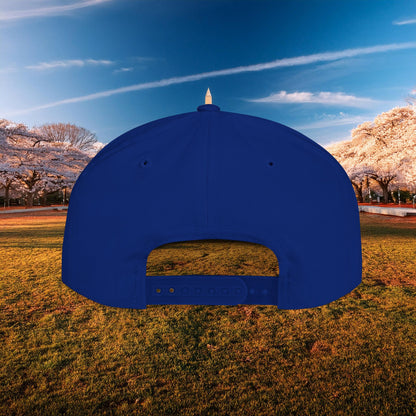 Washington Cherry Blossom Flat Bill Snapback
