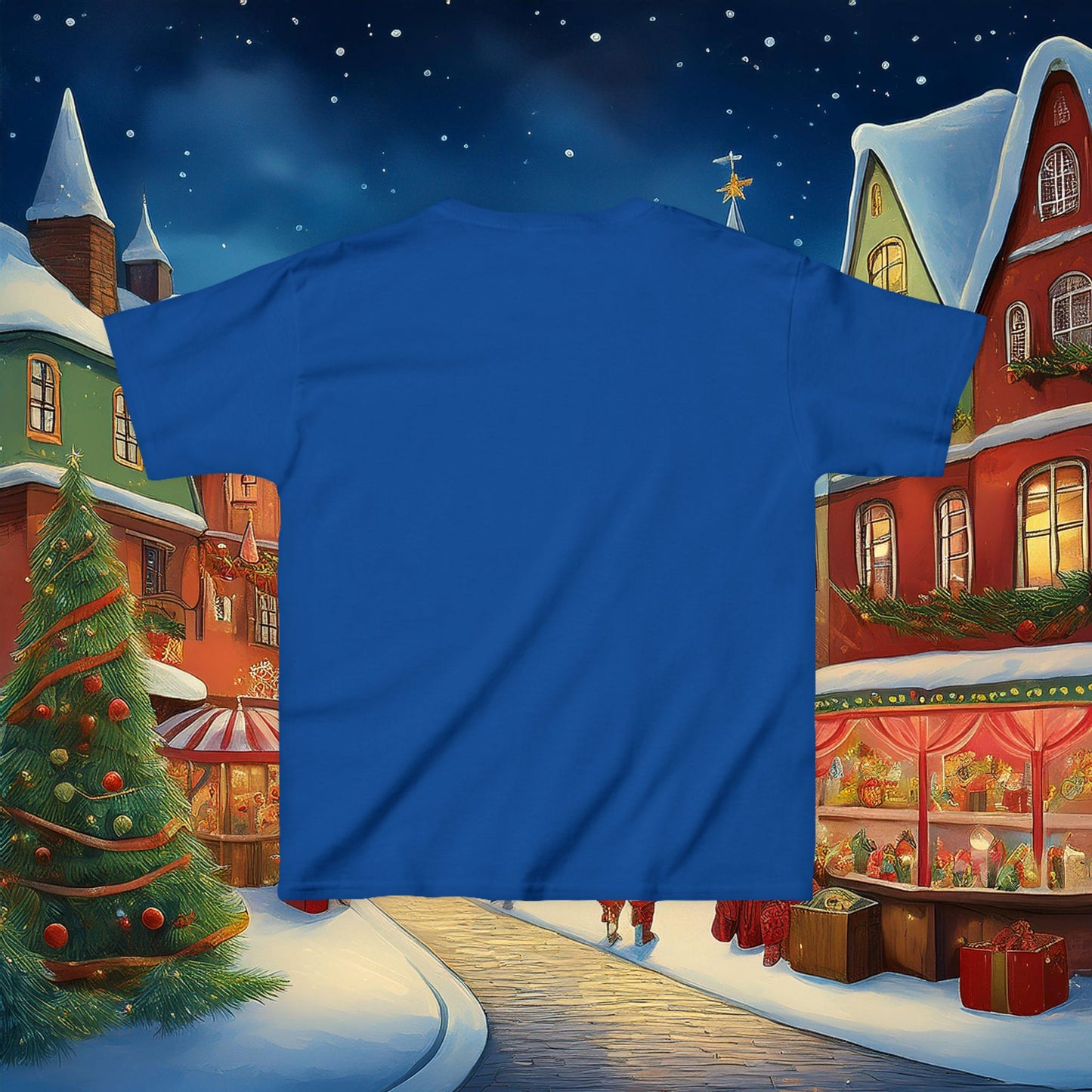 Catching Waves Santa Kids Tee