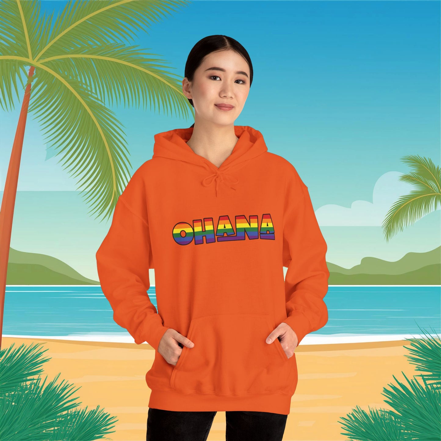 Rainbow Ohana Hoodie