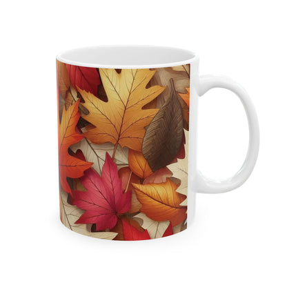 Autumn Leaves Ceramic Mugs (11oz\15oz)