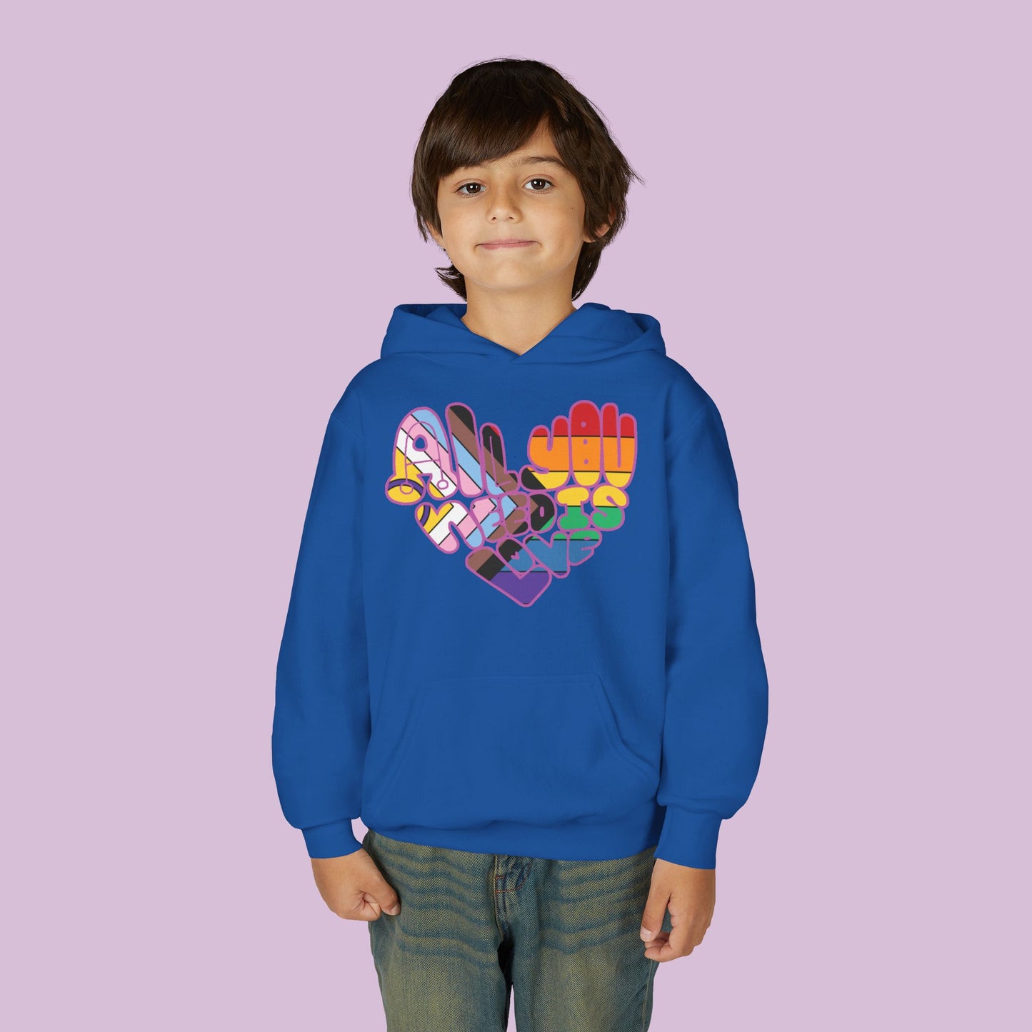 All You Need Is Love Youth Hoodie