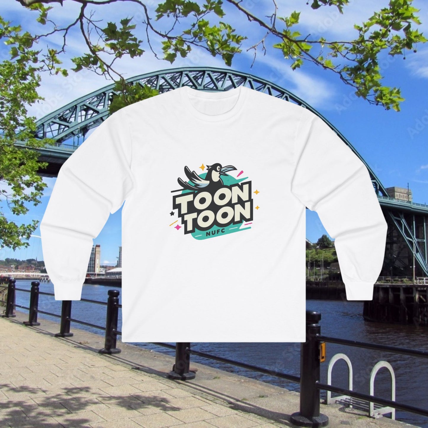 Newcastle United Toon Toon Long Sleeve Tee