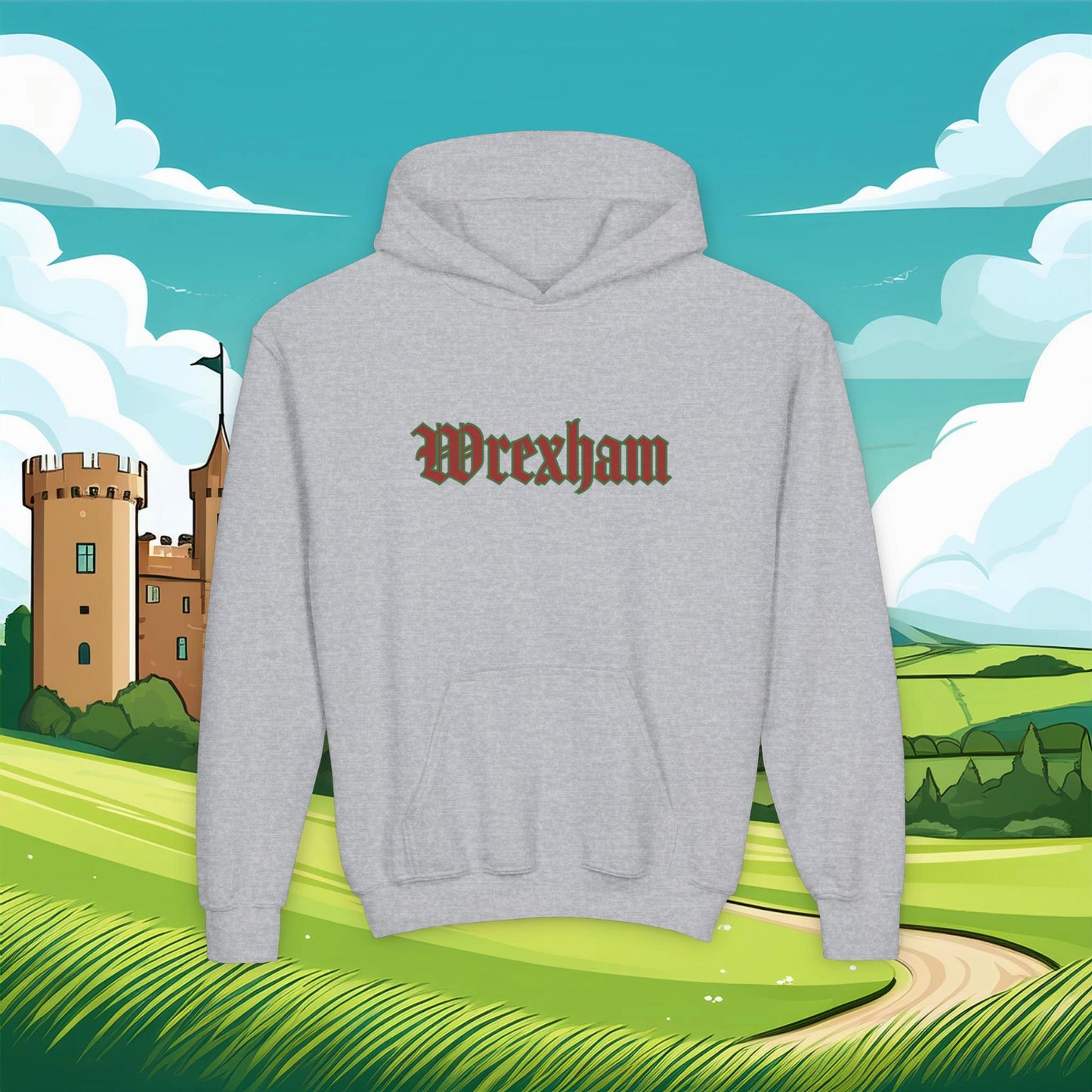 Wrexham Red Dragon Keeper Youth Hoodie