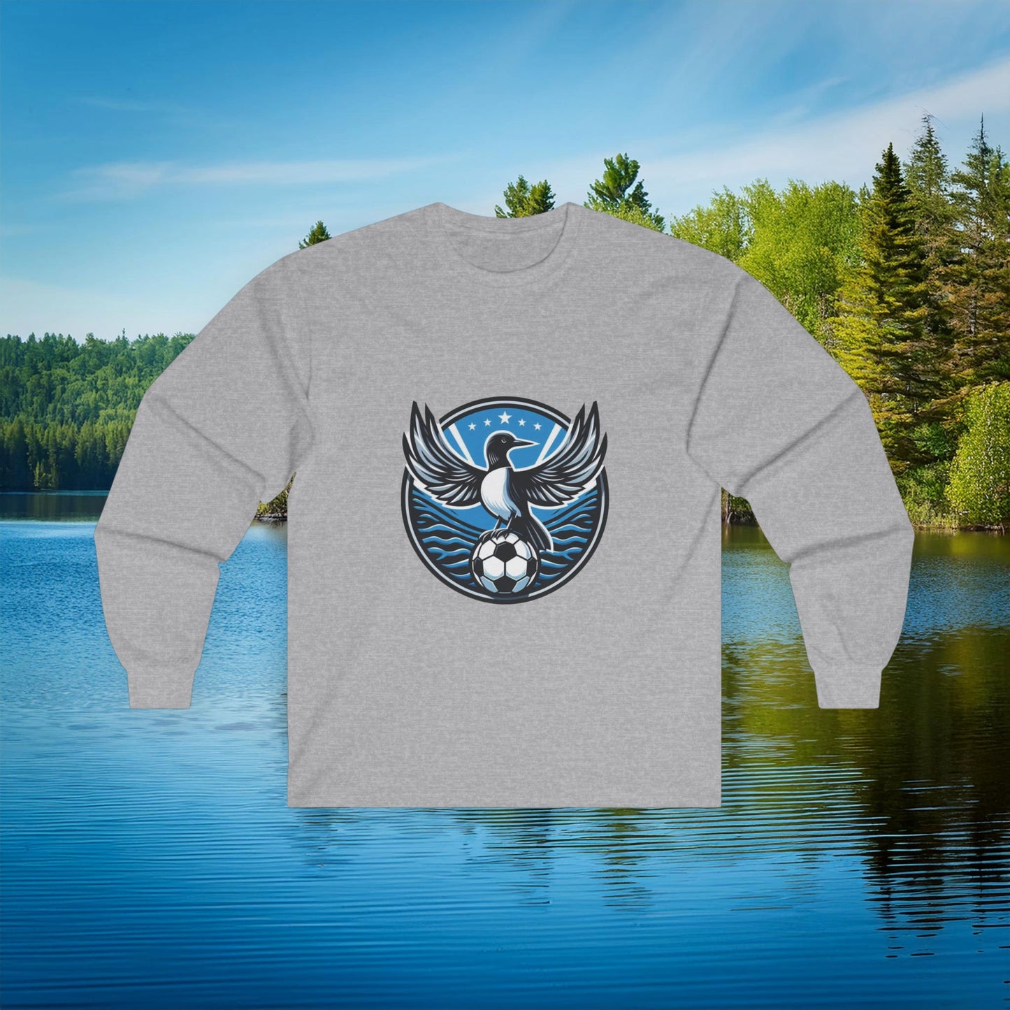 Minnesota United Logo Long Sleeve Tee