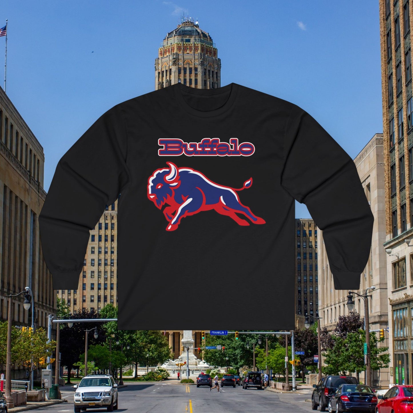 Buffalo Long Sleeve Tee
