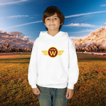 Washington DC Football Logo Youth Hoodie