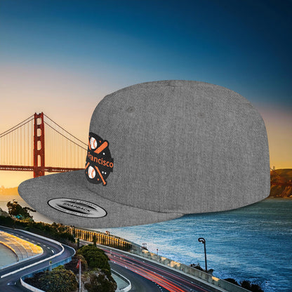 San Francisco Baseball Flat Bill Snapback