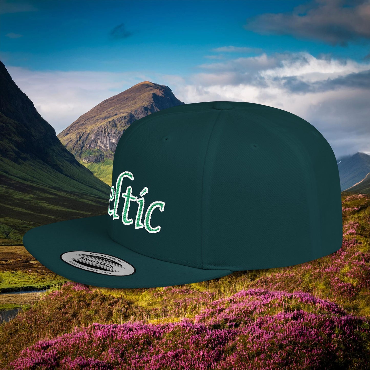 Celtic Flat Bill Snapback