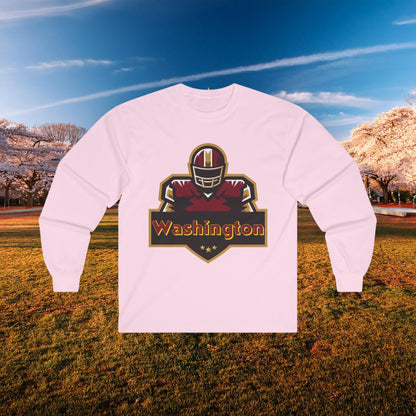 Washington Football Player Logo Long Sleeve Tee