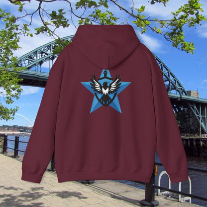 Newcastle United Blue Star Mags Hoodie