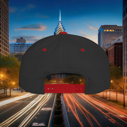 Philly Rocky Statue Flat Bill Snapback