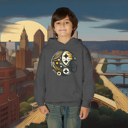 Pittsburgh Football Crest Youth Hoodie