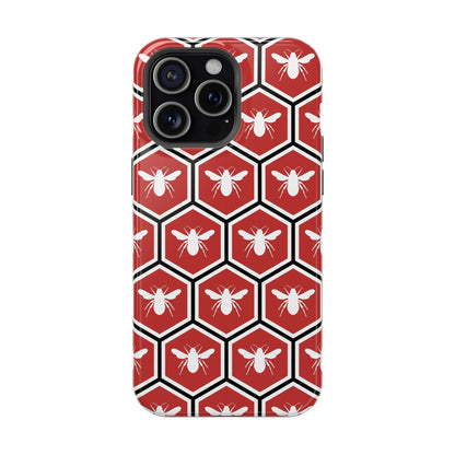 Honeycomb Bee Impact-Resistant Phone Case
