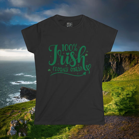 100% Irish Women's Softstyle Tee