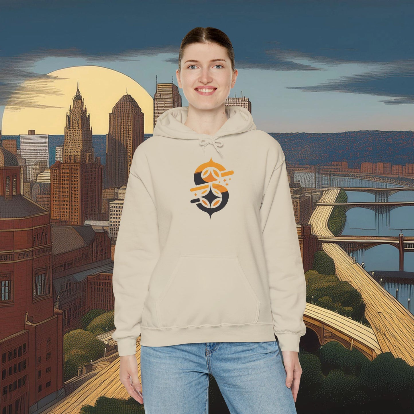 Pittsburgh Football Logo Hoodie