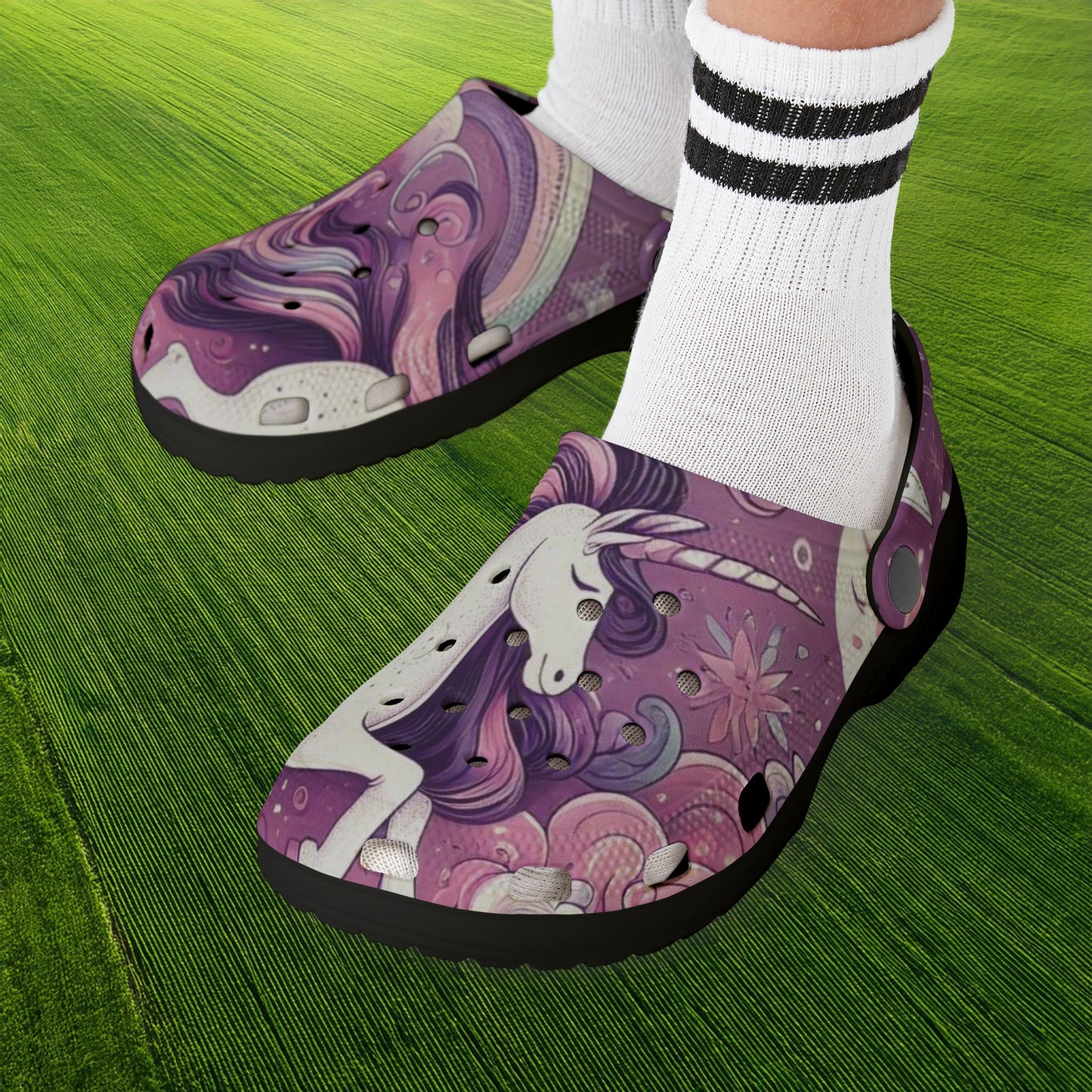 Unicorn Kids' Foam Clogs