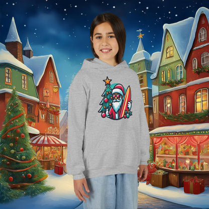 Surf Santa Youth Hoodie
