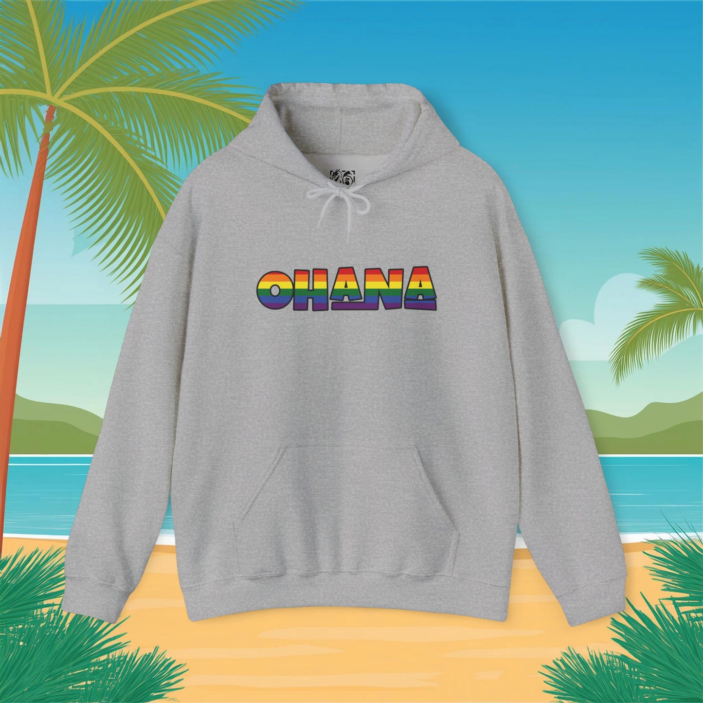 Rainbow Ohana Hoodie
