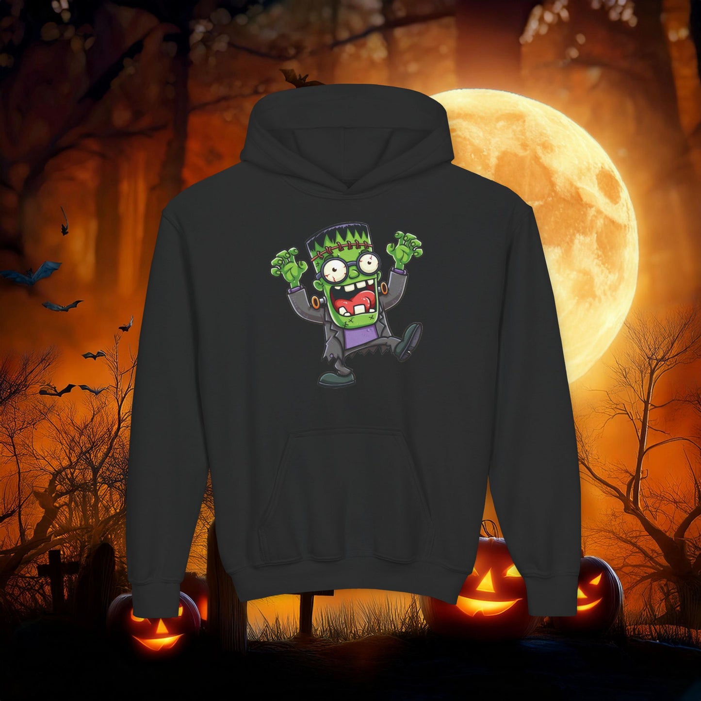 Frankenstein's Monster Youth Hoodie